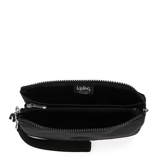 Bolsas De Mano Kipling Creativity Extra Large Classic Wristlet Negros | MX 1258FD